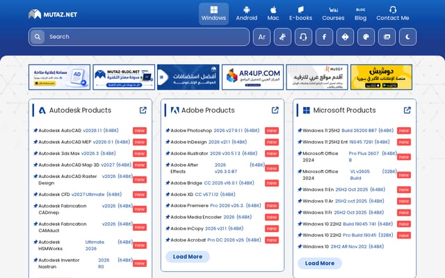 Screenshot of mutaz.pro