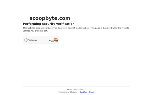 Screenshot of scoopbyte.com