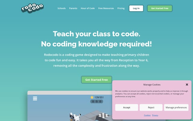 Screenshot of rodocodo.com