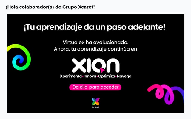 Screenshot of virtualex.com.mx