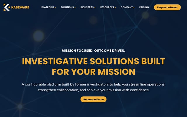 Screenshot of kaseware.com