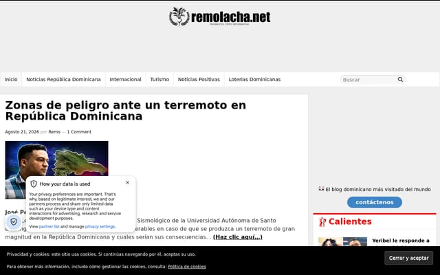 Screenshot of remolacha.net