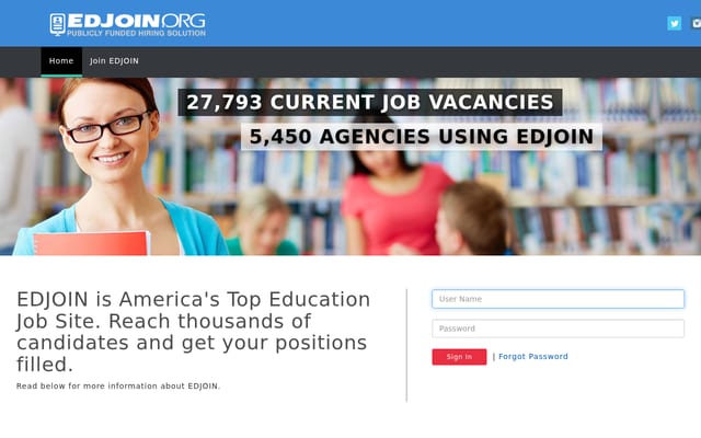 Screenshot of edjoinadmin.org