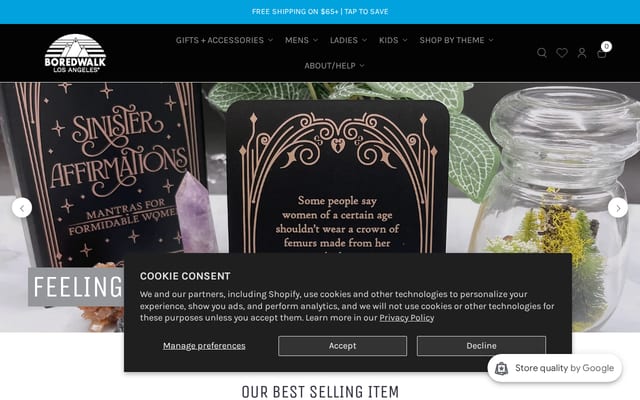 Screenshot of boredwalk.com