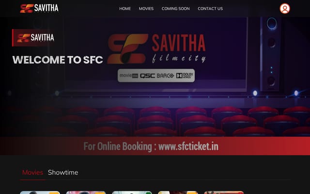 Screenshot of sfcticket.in