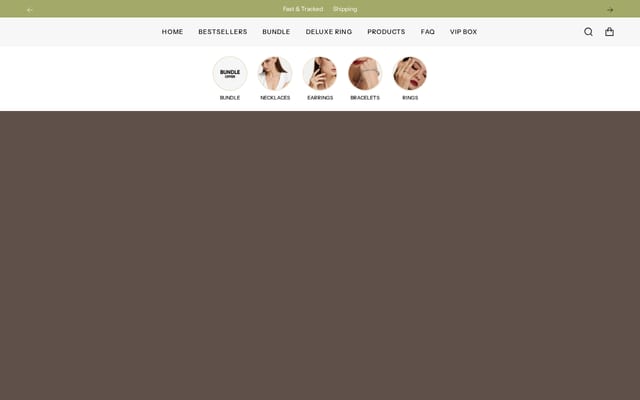 Screenshot of armore-jewelry.com