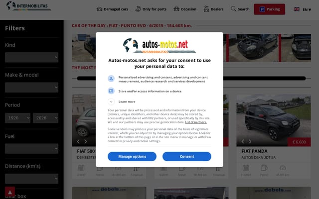 Screenshot of autos-motos.net