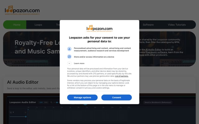 Screenshot of loopazon.com