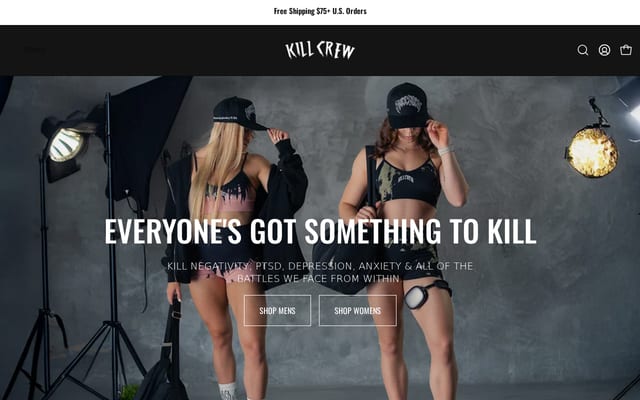 Screenshot of killcrew.co