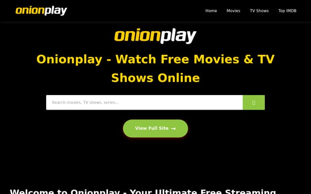 Screenshot of onionplay.bar
