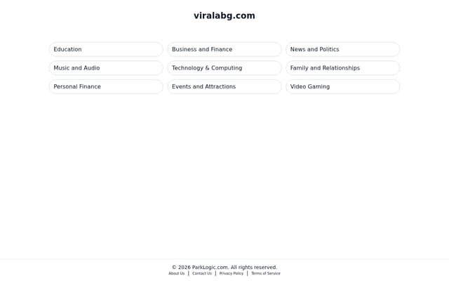 Screenshot of viralabg.com