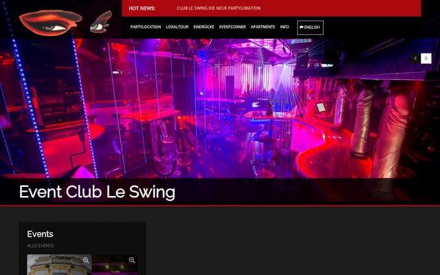 Screenshot of leswing.at