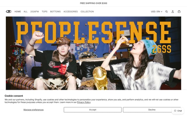 Screenshot of peoplestyle.shop