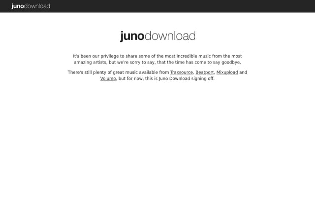 Screenshot of junodownload.com