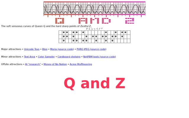 Screenshot of qaz.wtf