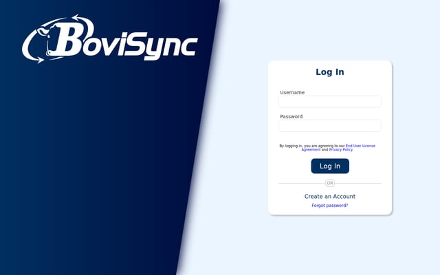 Screenshot of bovisync.farm