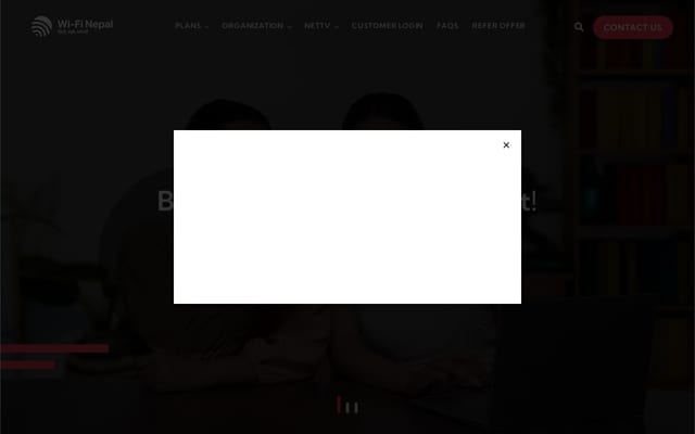 Screenshot of wifinepal.com.np