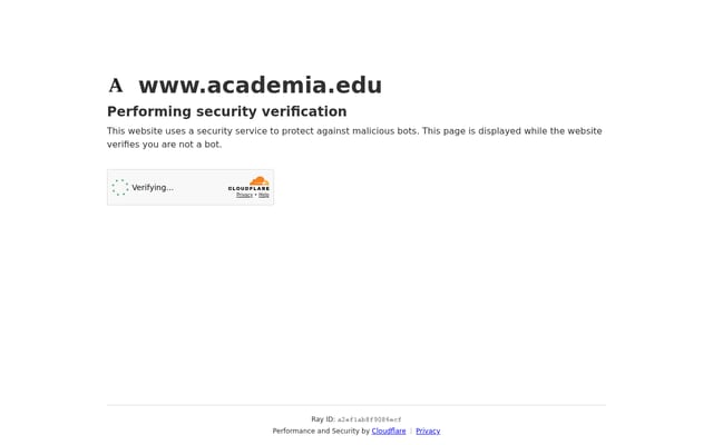 Screenshot of academia.edu