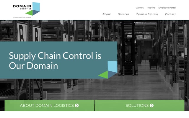 Screenshot of domainlogistics.ca
