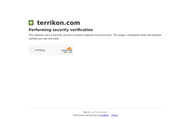 Screenshot of terrikon.com