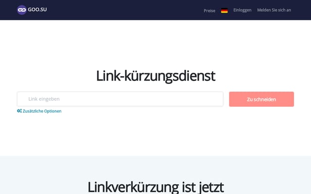 Screenshot of goo.su