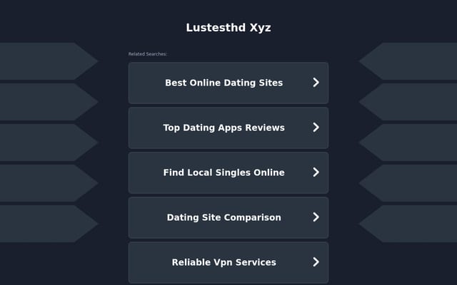 Screenshot of lustesthd.xyz