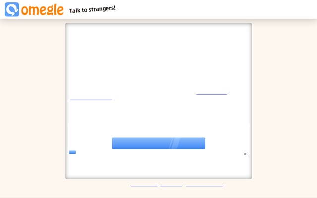 Screenshot of omegle.fun