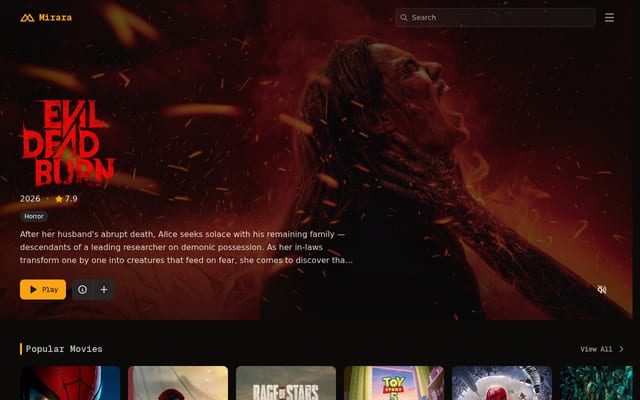 Screenshot of mirana.tv