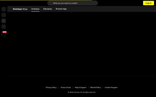Screenshot of overlayz.io