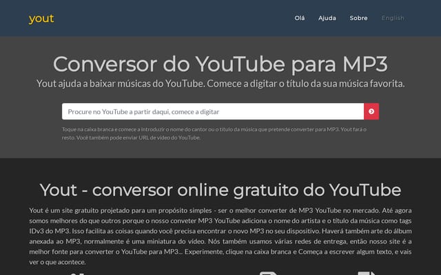 Screenshot of yout.pw