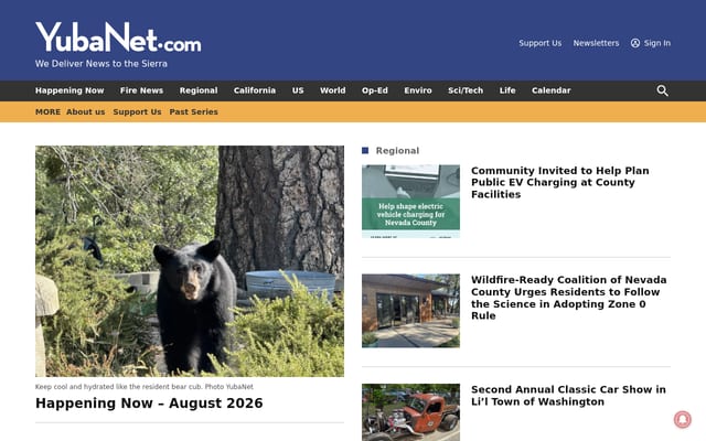 Screenshot of yubanet.com