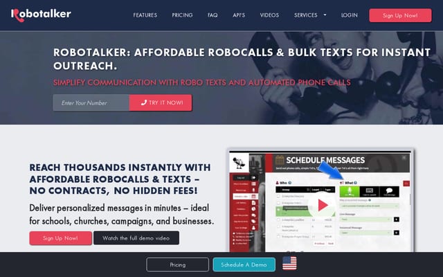 Screenshot of robotalker.com