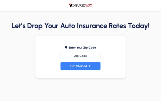 Screenshot of insuredway.com
