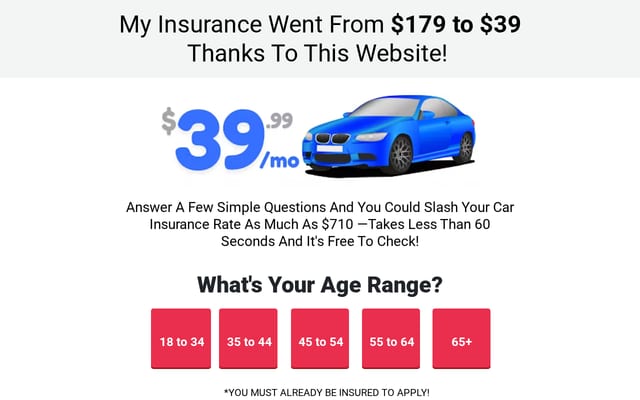 Screenshot of lowratebuzz.com