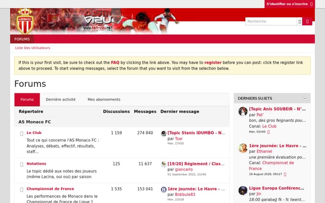 Screenshot of asm-vizu.net