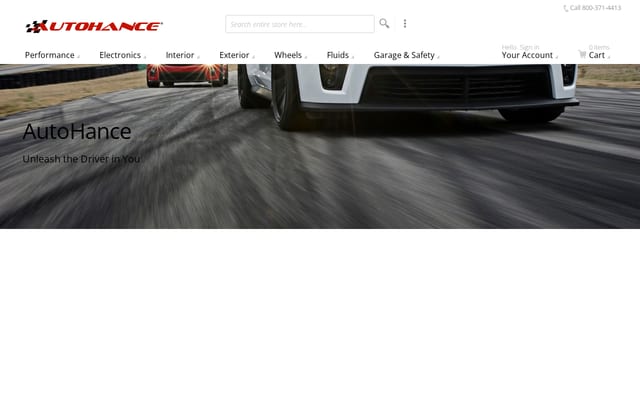 Screenshot of autohance.com