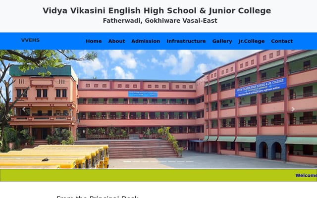 Screenshot of vvehs.com