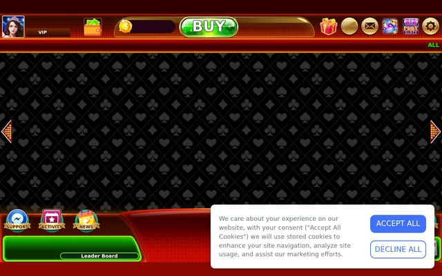 Screenshot of live777.com