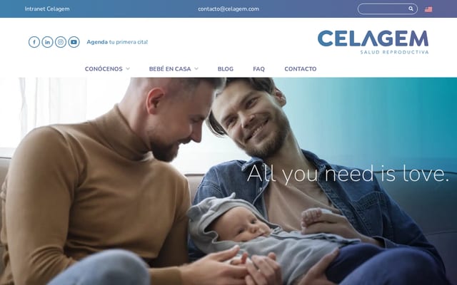 Screenshot of celagem.com