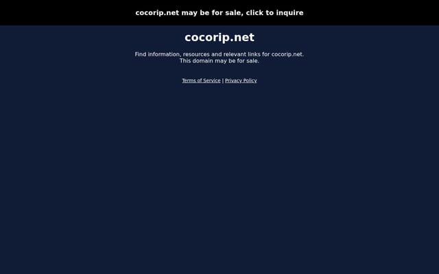 Screenshot of cocorip.net