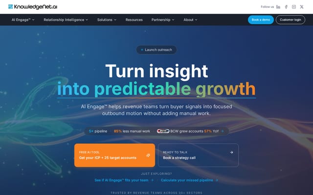 Screenshot of knowledgenet.ai