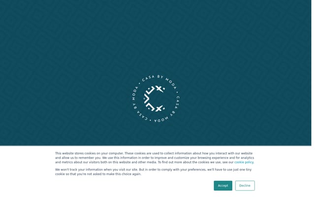 Screenshot of casa.moda