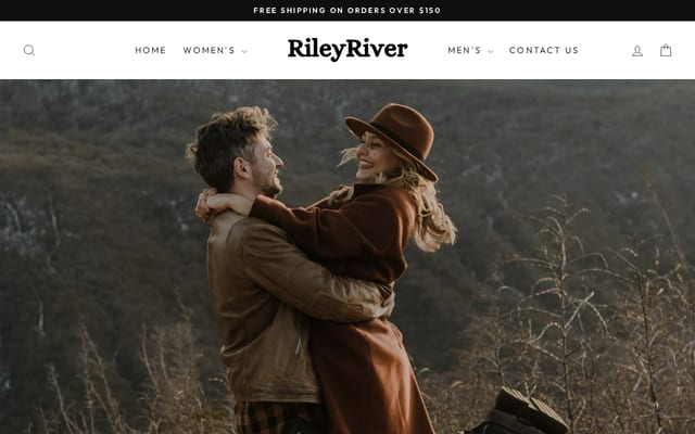 Screenshot of rileyriver.com