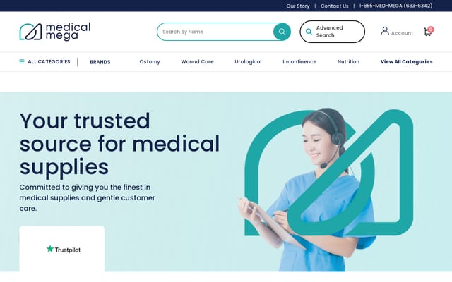 Screenshot of medicalmega.com