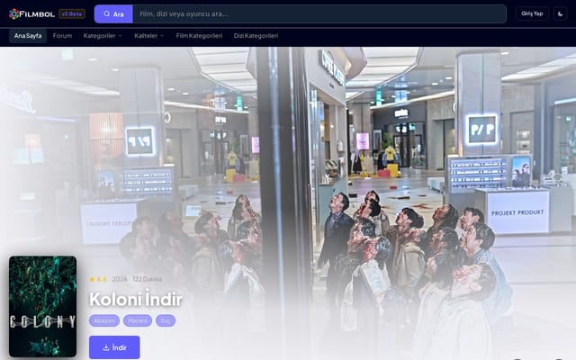 Screenshot of filmbol.org