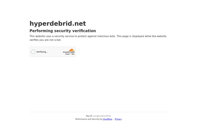 Screenshot of hyperdebrid.net