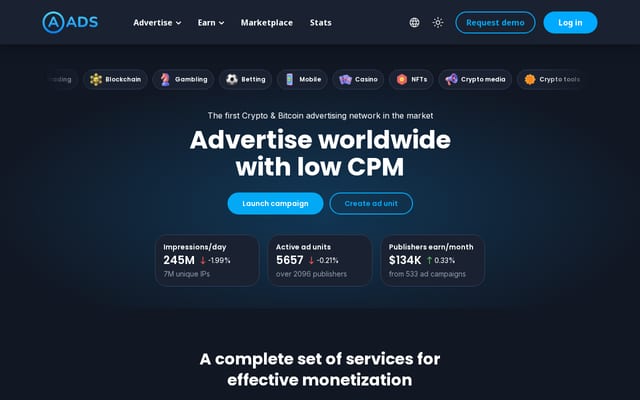 Screenshot of aads.com
