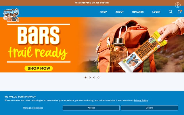 Screenshot of lennylarry.com
