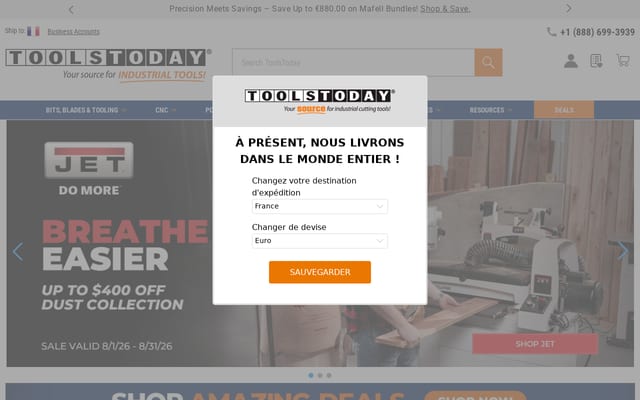 Screenshot of toolstoday.com