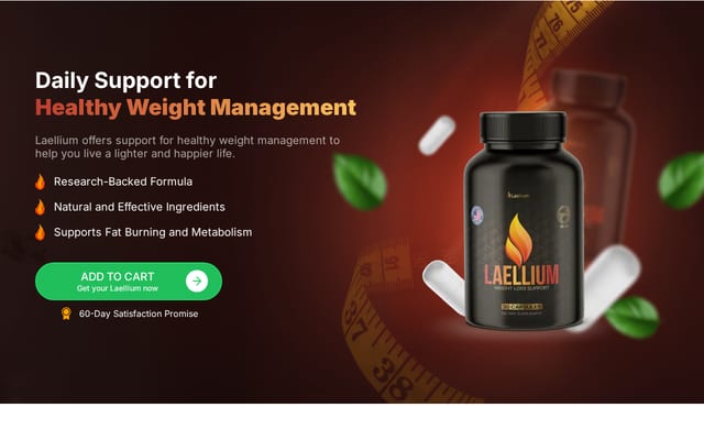 Screenshot of laellium.com